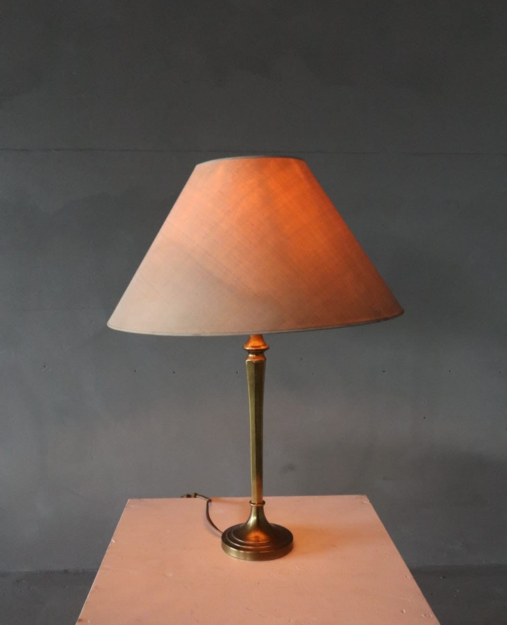 Kullmann Brass Table Lamp – The Netherlands, 1970s