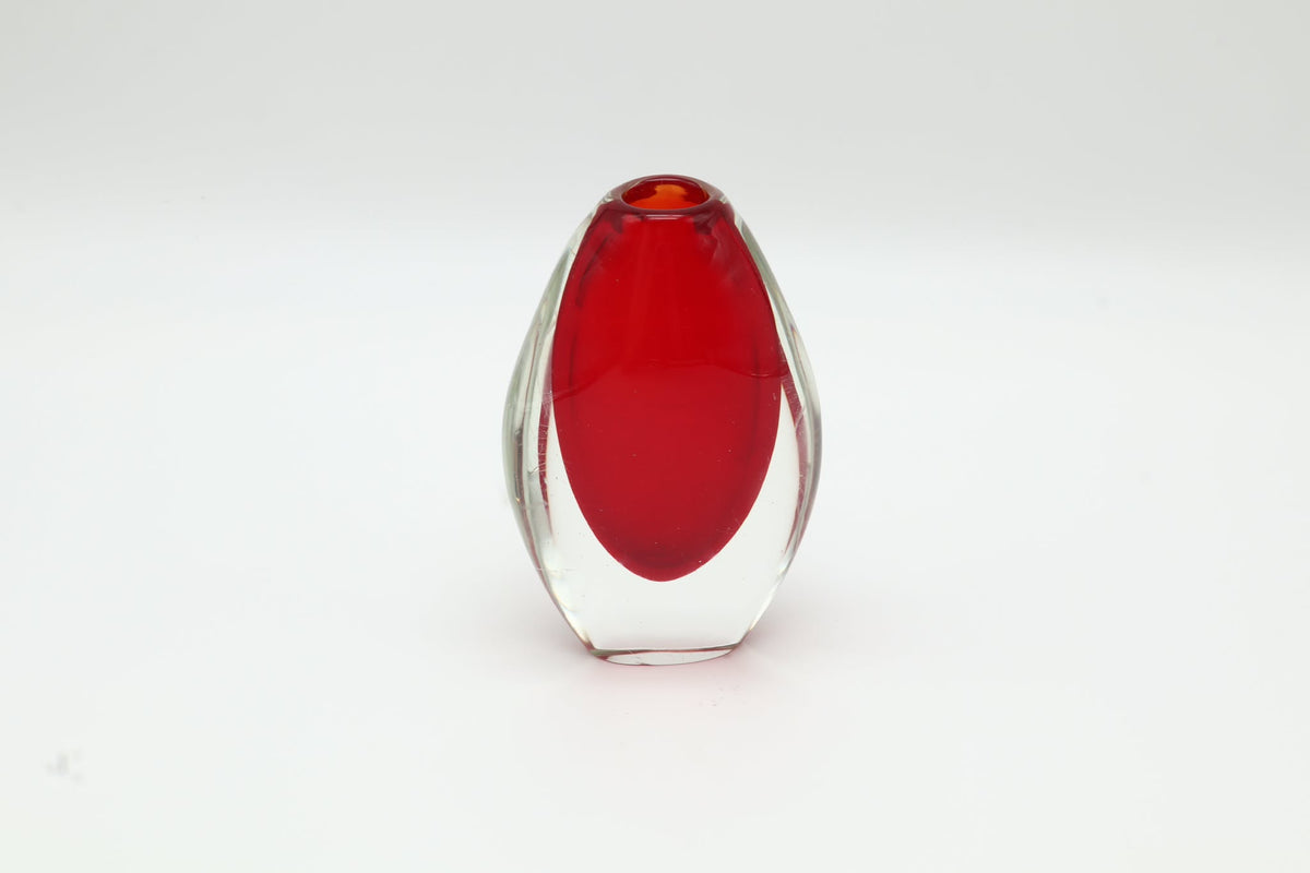 Mid-Century Modern Sommerso Vase – Sweden, 1950s/1960s