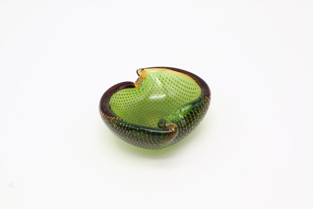 Mid-Century Murano 'Bullicante' Glass Vide-Poche – Italy, 1960s