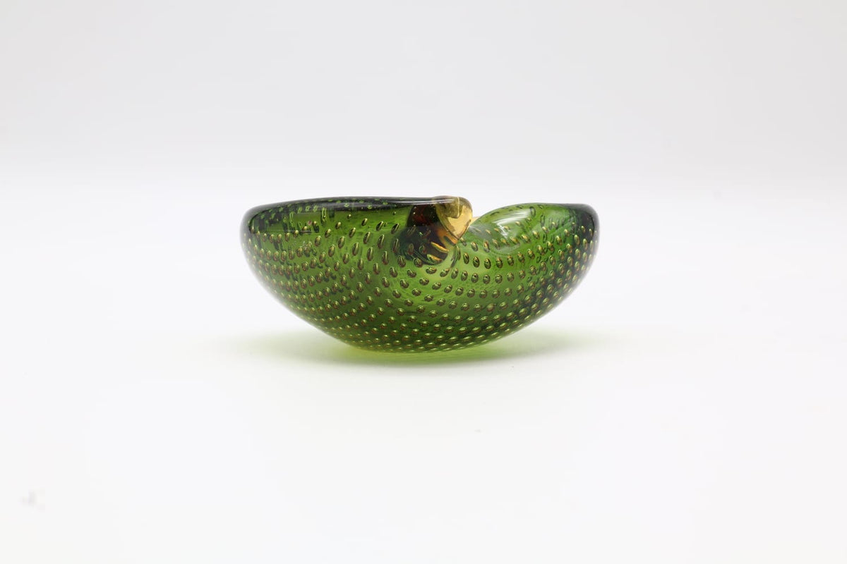 Mid-Century Murano 'Bullicante' Glass Vide-Poche – Italy, 1960s