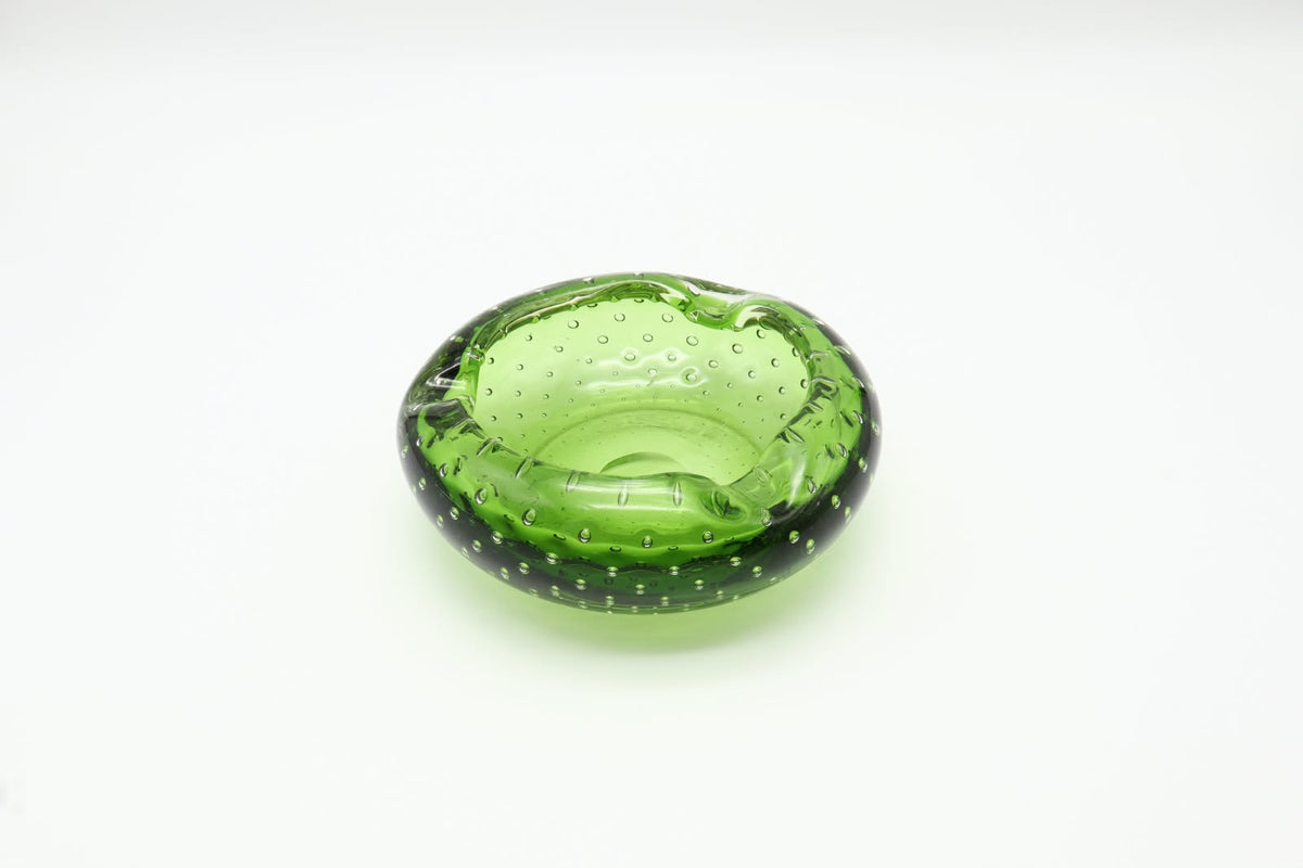 Vintage Murano ‘Bullicante’ Art Glass Ashtray – Italy, 1960s