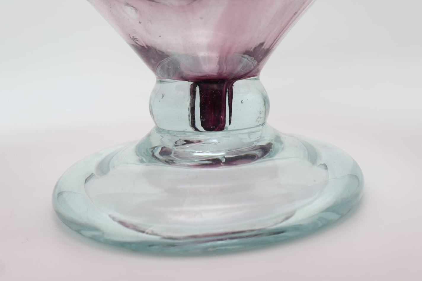Mid-Century Bohemian Art Glass Centerpiece Bowl by Josef Hospodka for Chřibská – 1960s/1970s