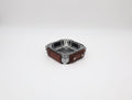Mid-Century Cast Glass Ashtray – 1950s Vintage Design (SOLD)