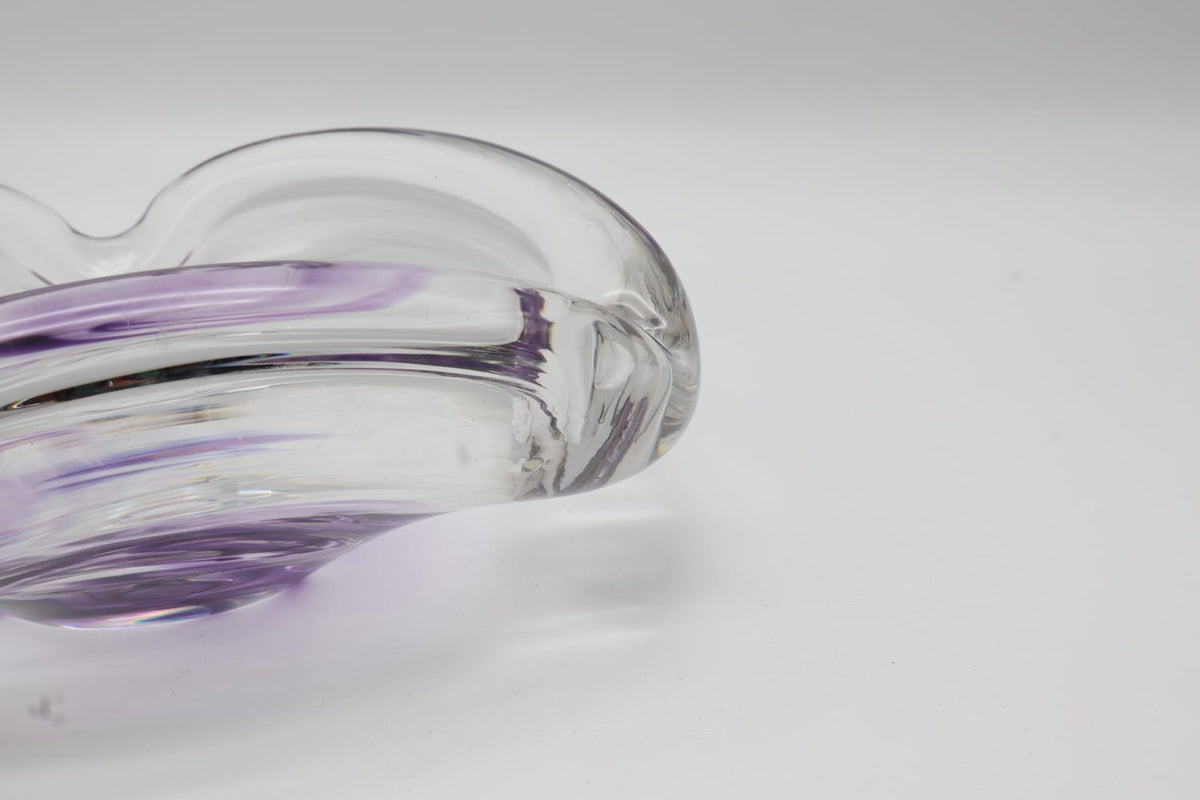 Mid-Century Biomorphic Murano Glass Vide-Poche – Italy, 1960s