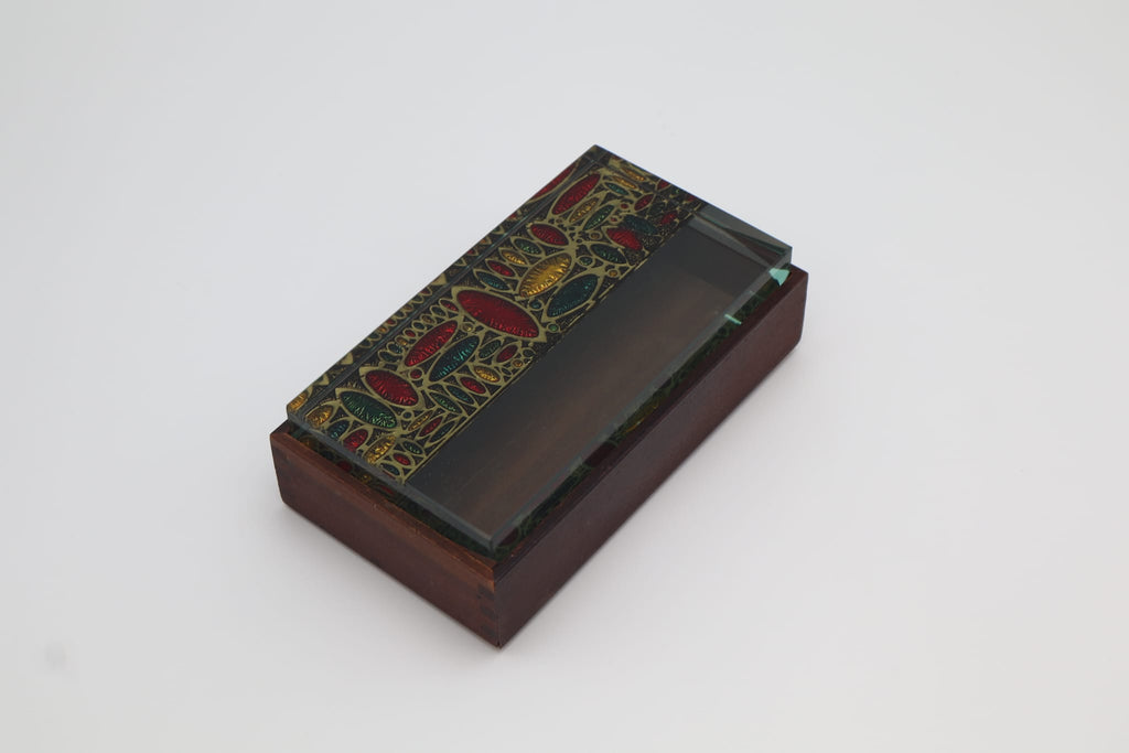 Erwin Burger 'Burger art glass' Box – Italië, ca. 1950