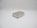 Guilloché Silver-Plated Collectible Box – Circa 1920–1950