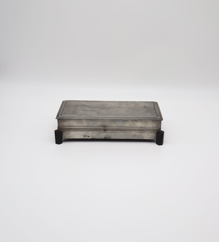 Antique George V Sterling Silver ‘Treasury’ Inkstand (c. 1910–1936)