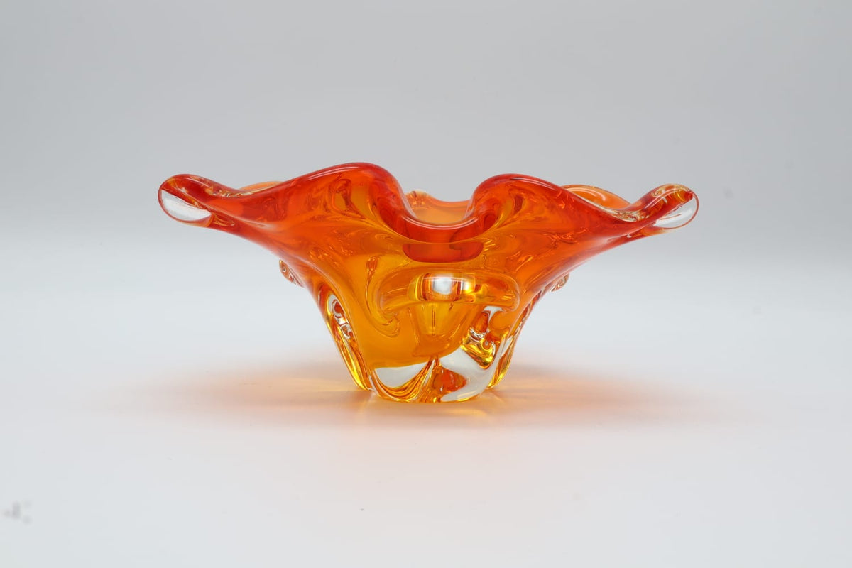 Vintage Murano Glass Centerpiece Bowl – Italy, 1960s