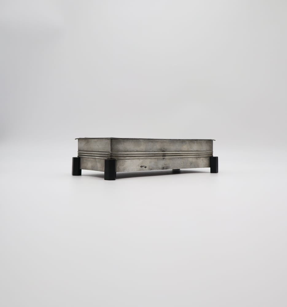 Antique George V Sterling Silver ‘Treasury’ Inkstand (c. 1910–1936)