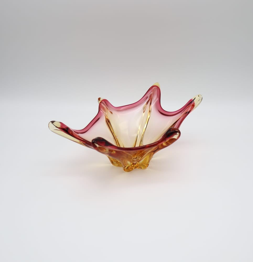 Mid-Century Italian Murano Art Glass Centrepiece Bowl (1960s)