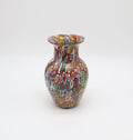 Vintage Hand-Blown Murano 'Quilt' Millefiori Urn Vase – 1960s/1970s