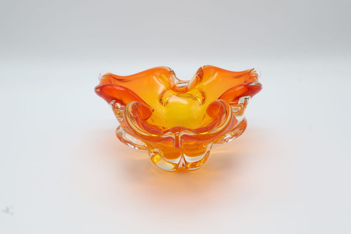Vintage Murano Glass Centerpiece Bowl – Italy, 1960s