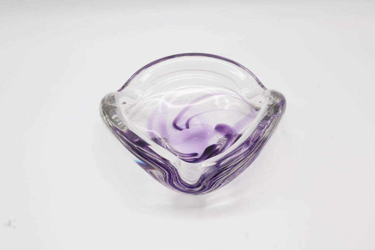 Mid-Century Biomorphic Murano Glass Vide-Poche – Italy, 1960s
