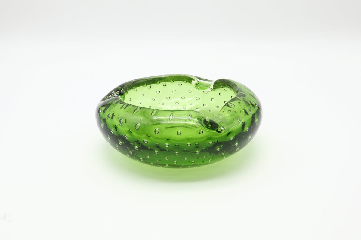 Vintage Murano ‘Bullicante’ Art Glass Ashtray – Italy, 1960s