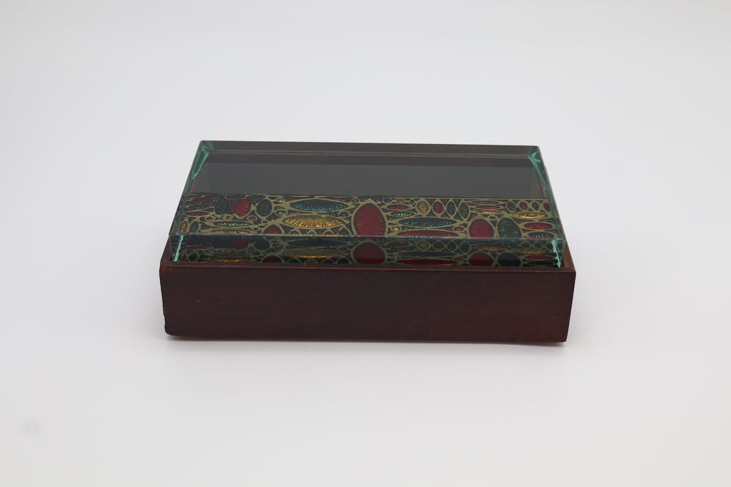Erwin Burger 'Burger art glass' Box – Italië, ca. 1950