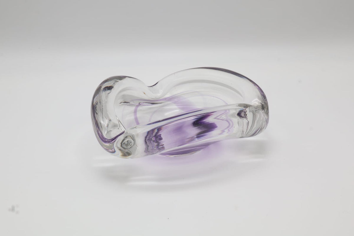 Mid-Century Biomorphic Murano Glass Vide-Poche – Italy, 1960s